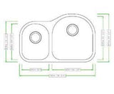 MSI 18G 40/60 - 3120 Sinks