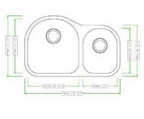 MSI 18G 60/40 - 3120 Sinks
