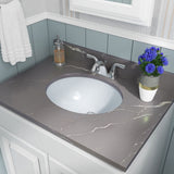 MSI White Oval 1512 Sinks