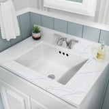 MSI White Rect 2015 Flat Sinks