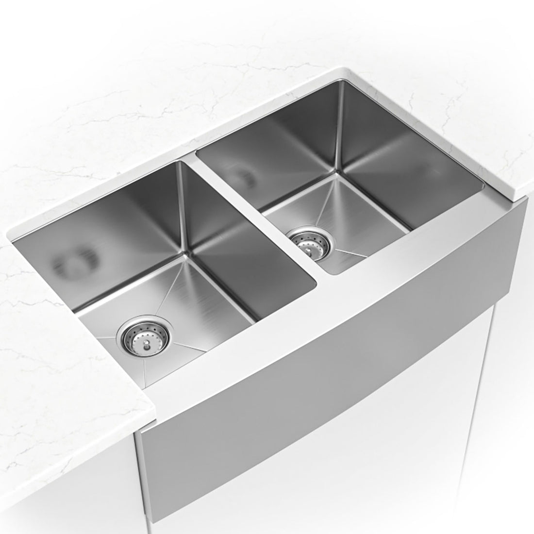 MSI Handcrafted Farmhouse With Apron 16G 50/50-3321 Sinks