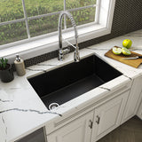 MSI Black Quartz Single Bowl 3119 Sinks