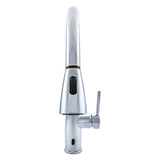 MSI Touch-less Infrared Sensor Kitchen Faucet - 812 Chrome Faucets