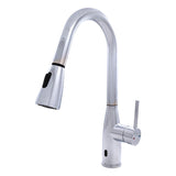 MSI Touch-less Infrared Sensor Kitchen Faucet - 812 Chrome Faucets