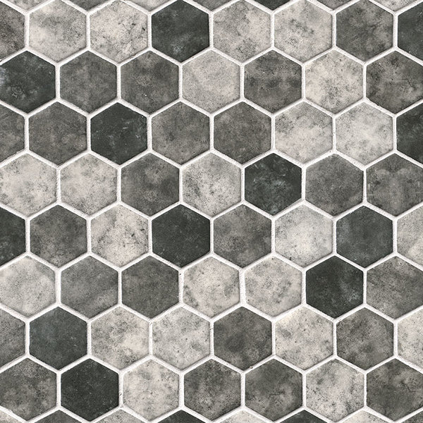 MSI Urban Tapestry Hexagon Mosaic Tile