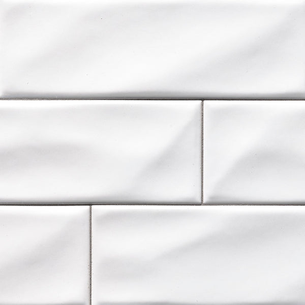 MSI Highland Park Whisper White Subway Tile 4x12