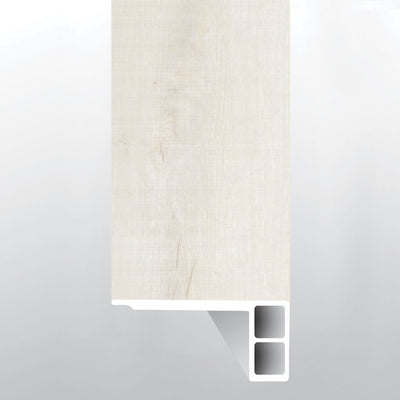 MSI Andover Whitby White Flush Stair Nose Eased Edge
