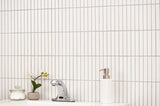 MSI Domino White Matte 1x6 Stack Pattern