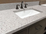 MSI White Ornamental - Granite Slab