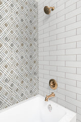 MSI Domino White Subway Tile 4x16