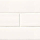 MSI Domino White Subway Tile 4x16