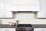 MSI Domino White Beveled Subway Tile 3x6