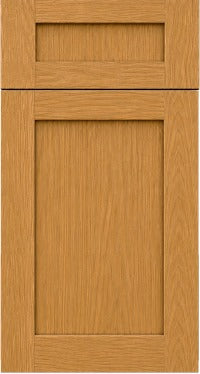 Harvest Oak Shaker door front