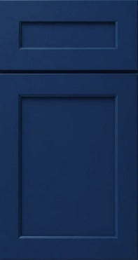 Deep Ocean Blue door front