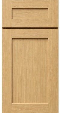 Rustic Urban Oak door front