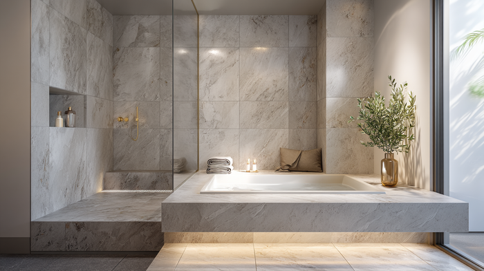 The Small Decisions That Make a Spa Bathroom