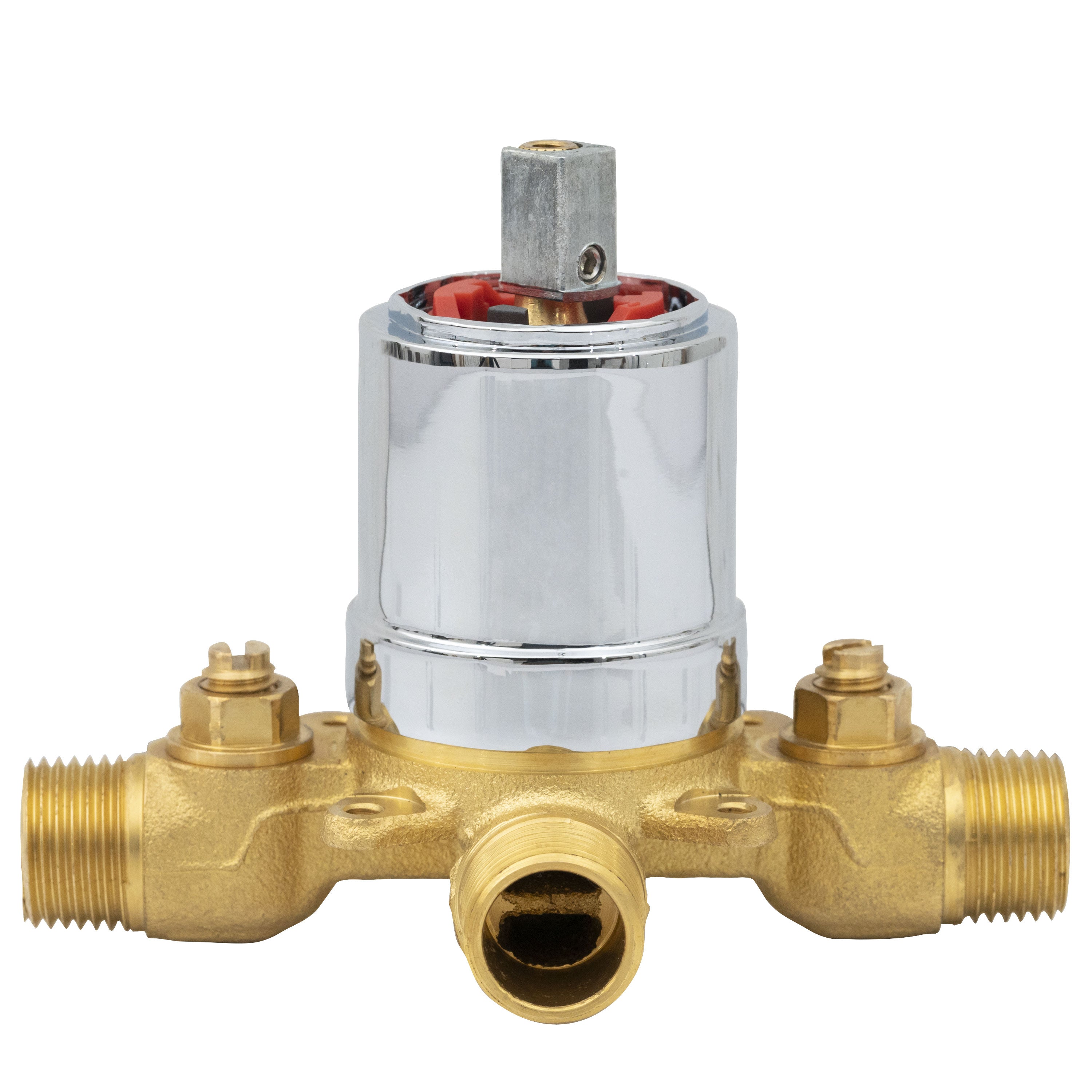 1-Handle 1-Spray Tub and Shower Faucet with Pressure Balance Valve – Gold