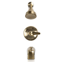 MSI 1-Handle 1-Spray Tub and Shower Faucet with Pressure Balance Valve — Kitchen Faucet in gold tonality