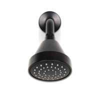 MSI 1-Handle 1-Spray Tub and Shower Faucet with Pressure Balance Valve — surface detail in black tonality