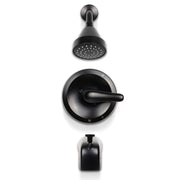 1-Handle 1-Spray Tub and Shower Faucet with Pressure Balance Valve – Matte Black