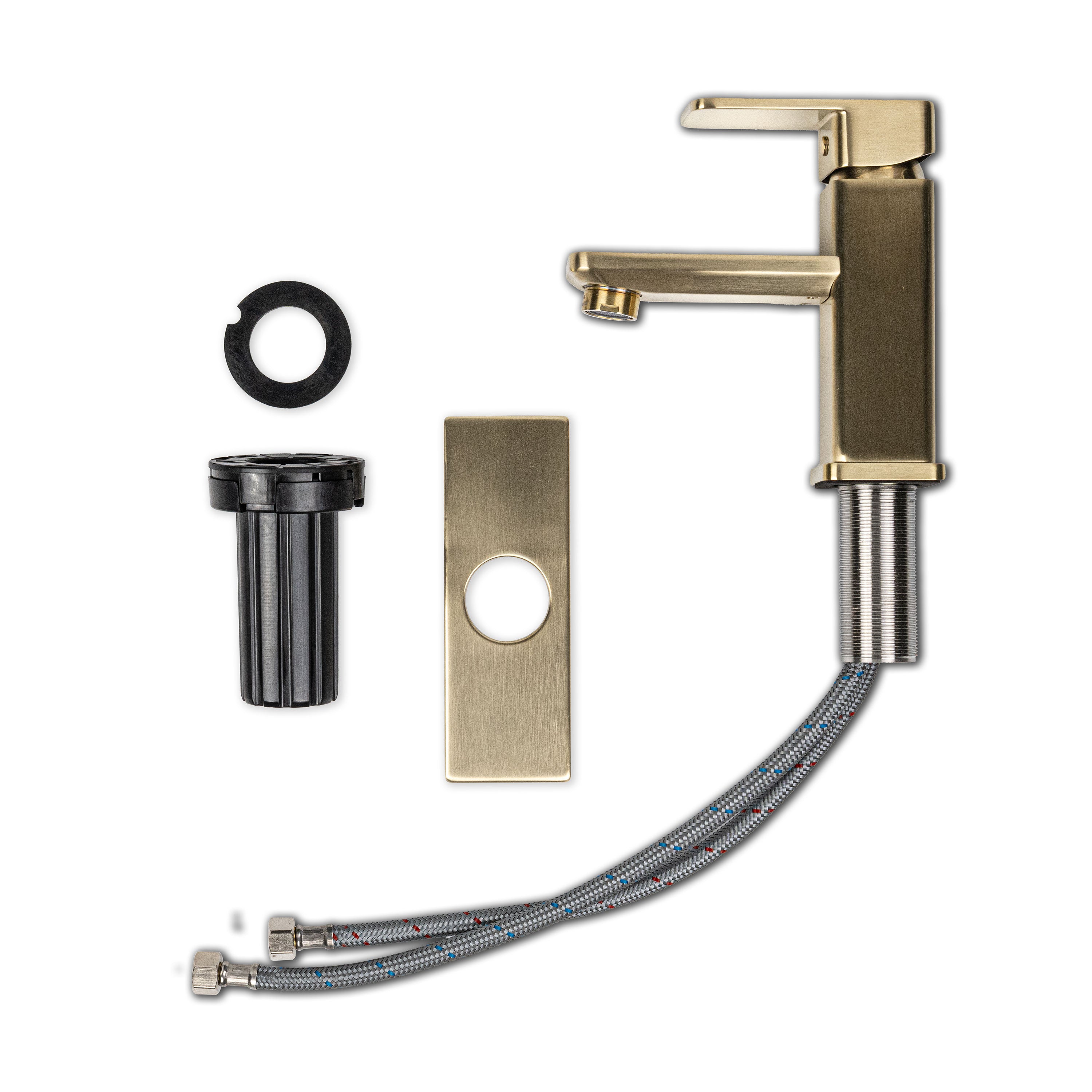 1-Handle Bathroom Faucet – Gold