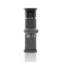 MSI 1 Handle Bathroom Faucet — surface detail in black tonality