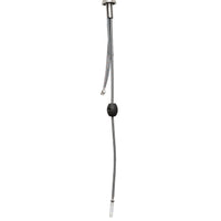 MSI 1 Handle Pull-Down Sprayer Kitchen Faucet — surface detail in natural tonality