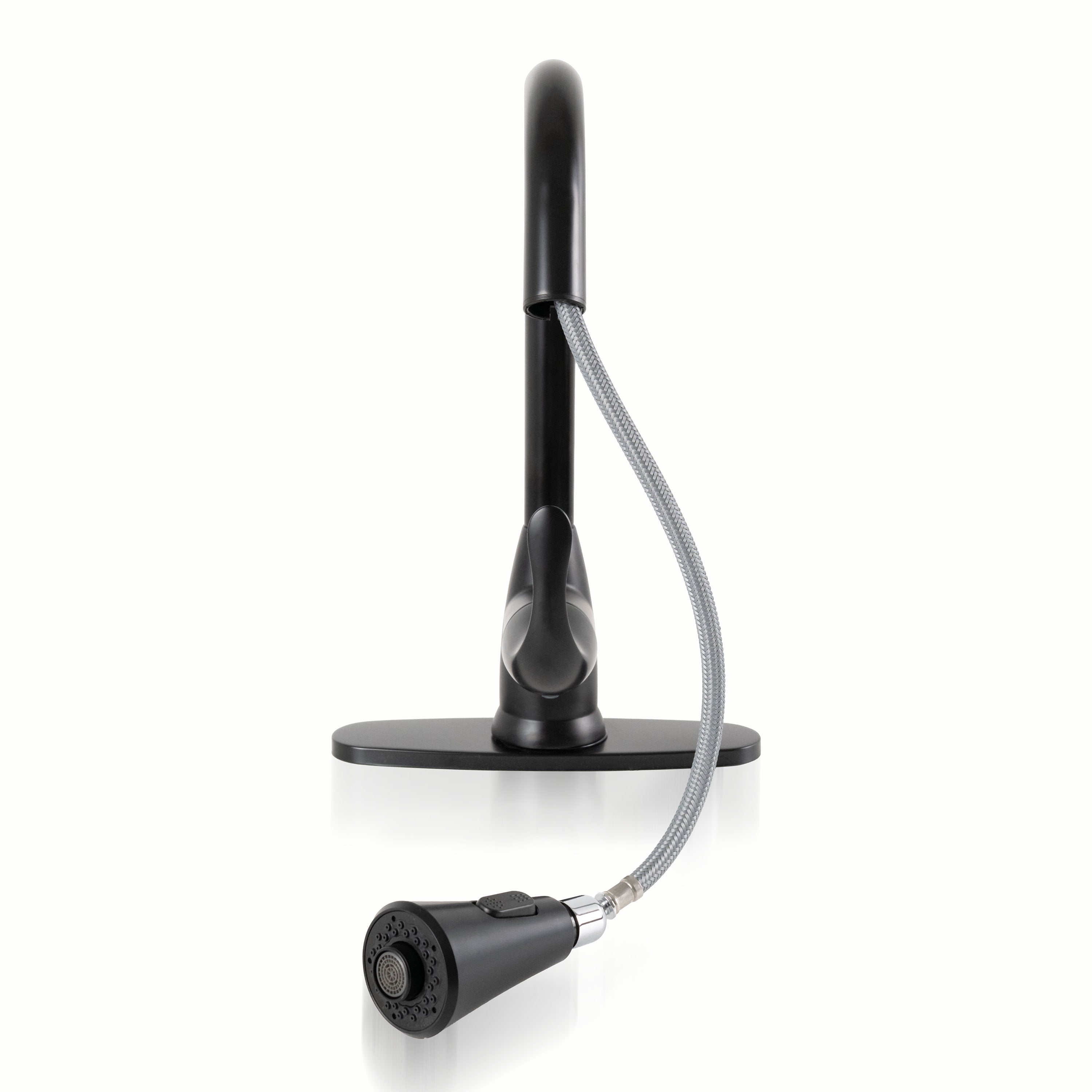 1-Handle Pull-Down Sprayer Faucet – 803 Matte Black