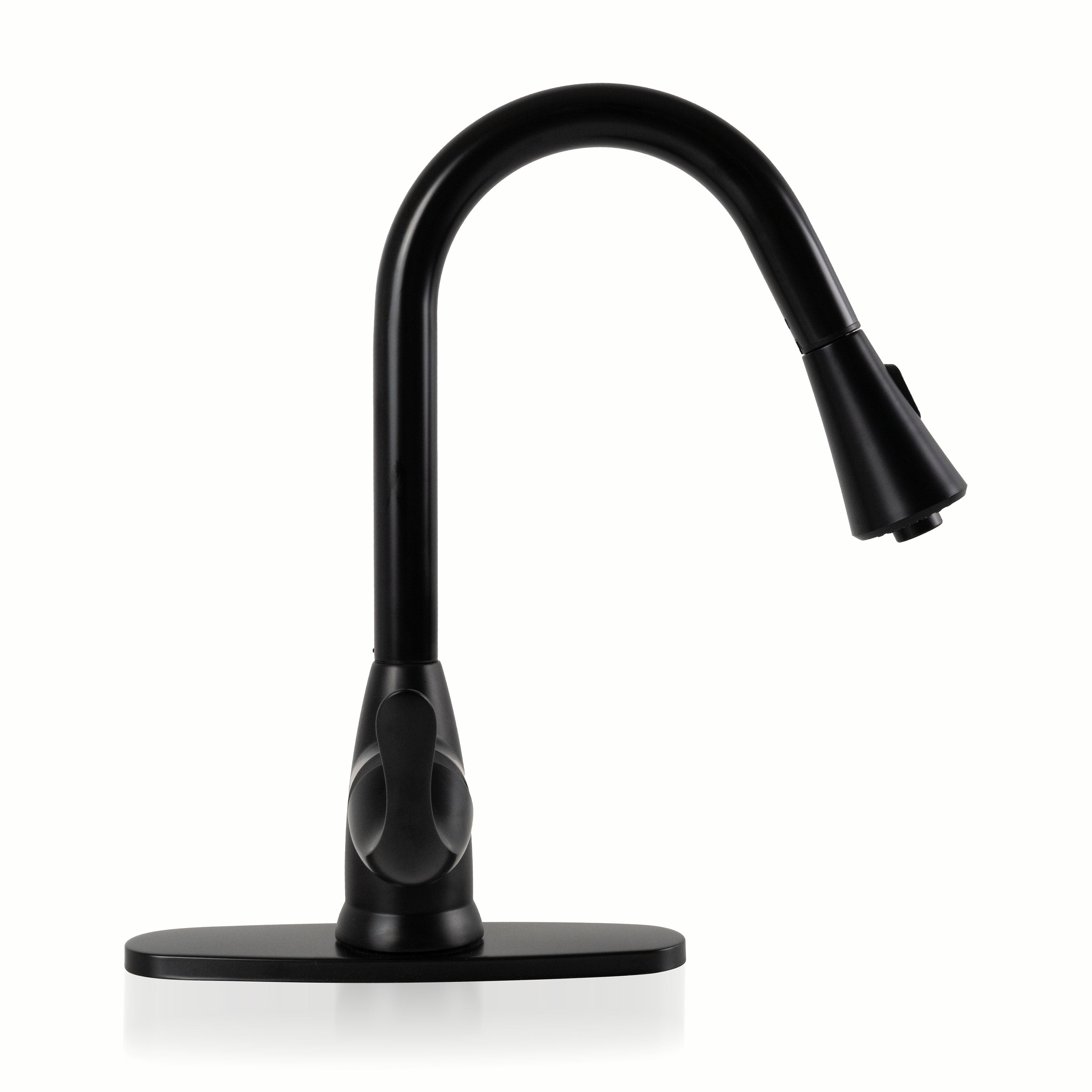 1-Handle Pull-Down Sprayer Faucet – 803 Matte Black