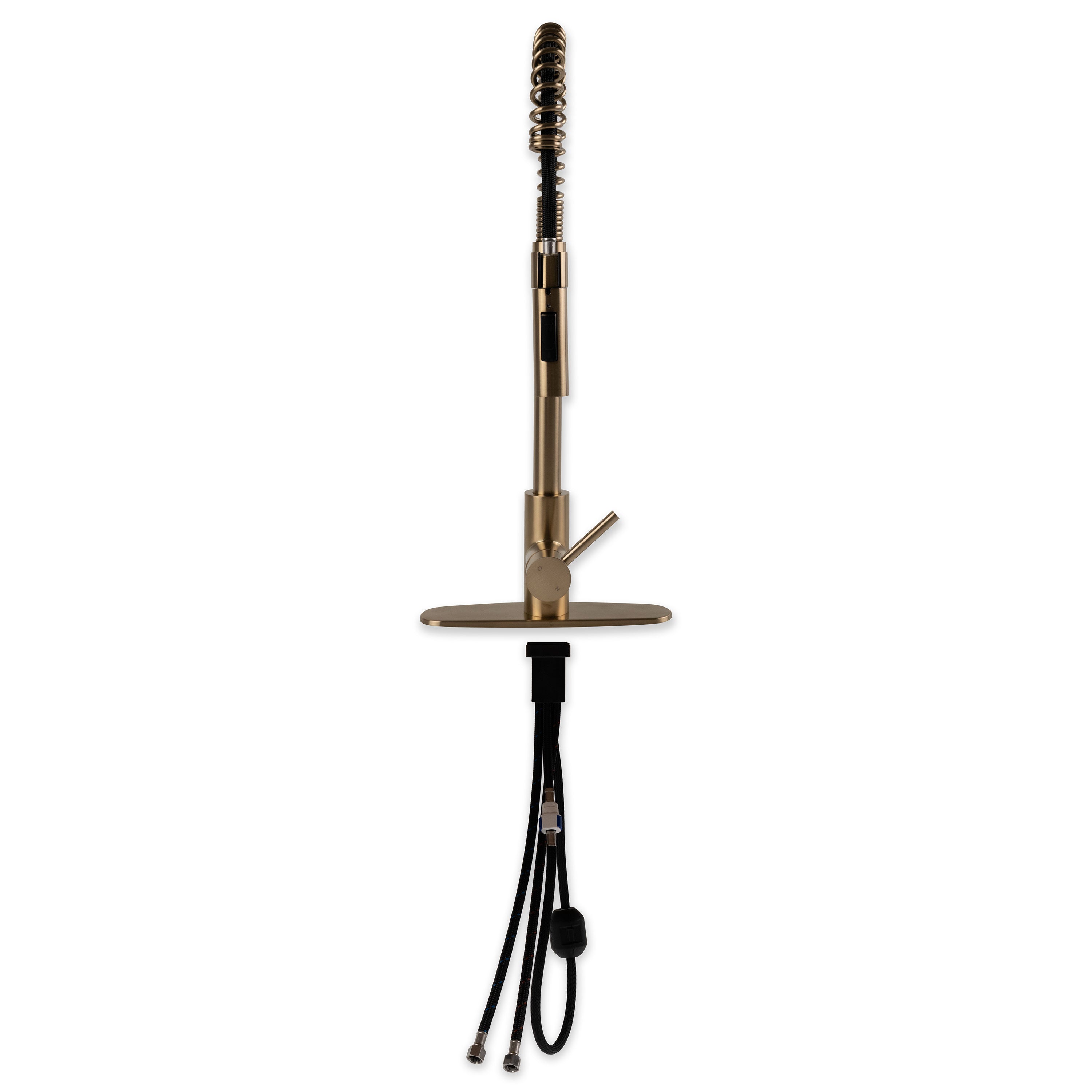 1-Handle Pull-Down Sprayer Faucet – 804 Gold