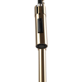 MSI 1-Handle Pull-Down Sprayer Kitchen Faucet with deckplate - 804 Gold Faucets