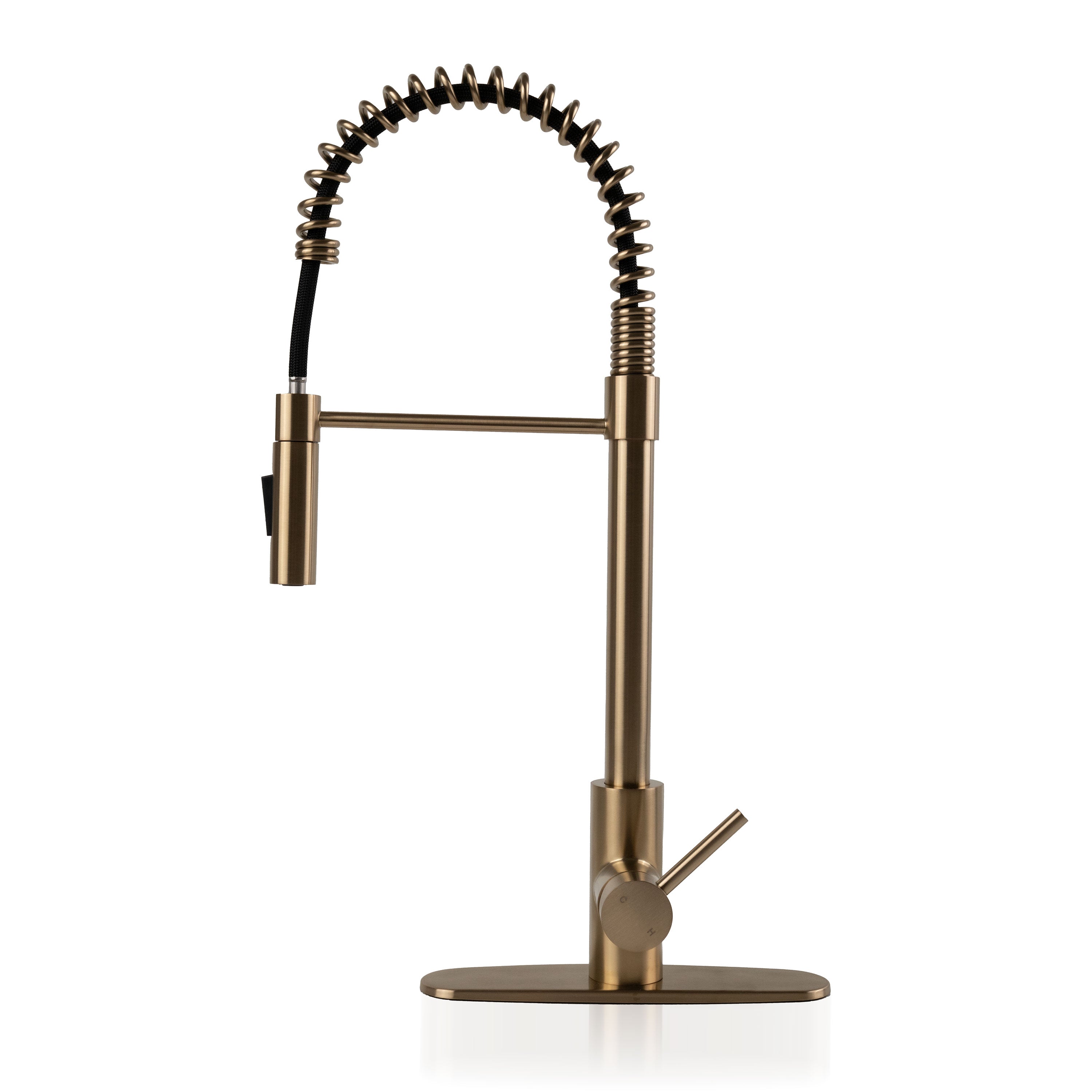 1-Handle Pull-Down Sprayer Faucet – 804 Gold