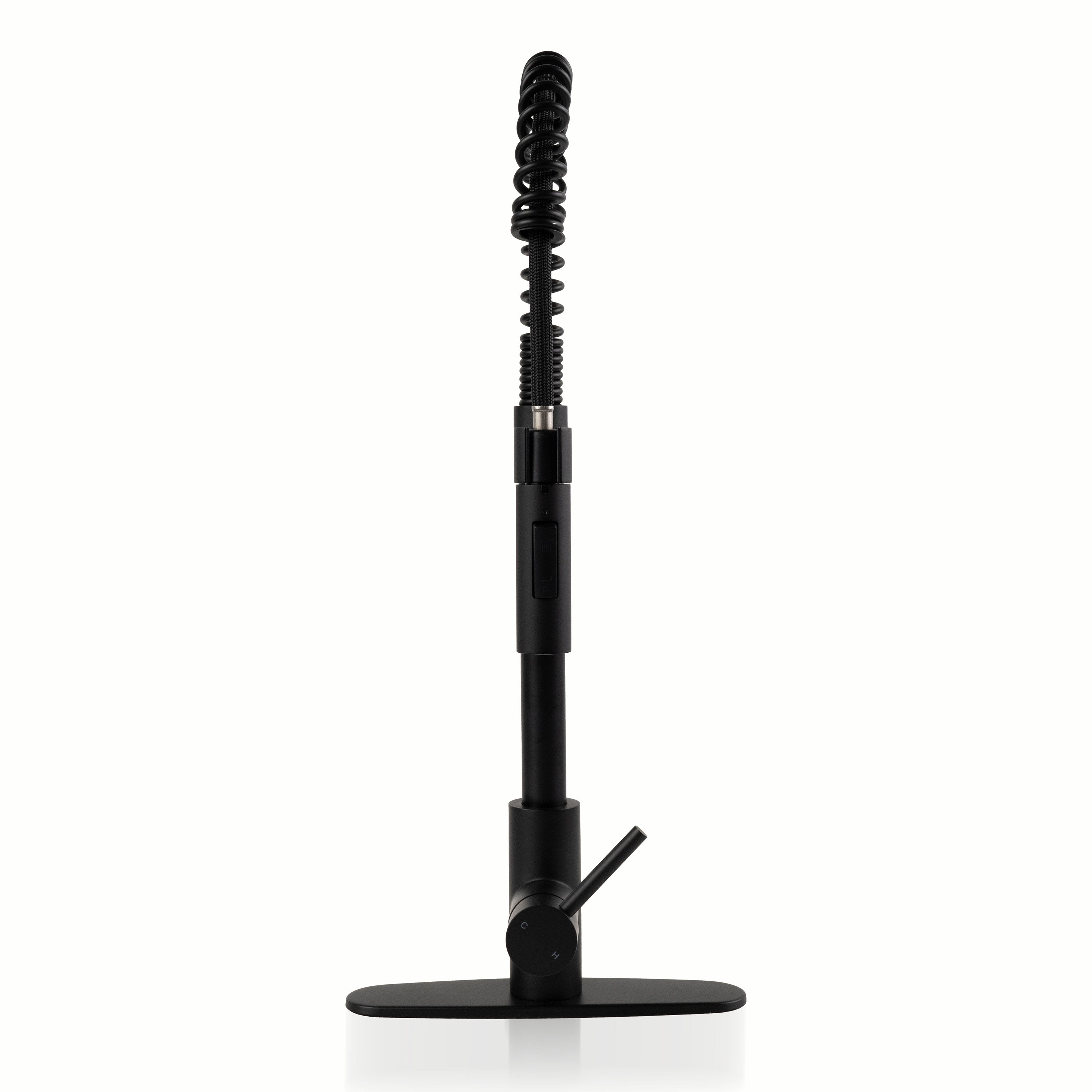 1-Handle Pull-Down Sprayer Faucet – 804 Matte Black