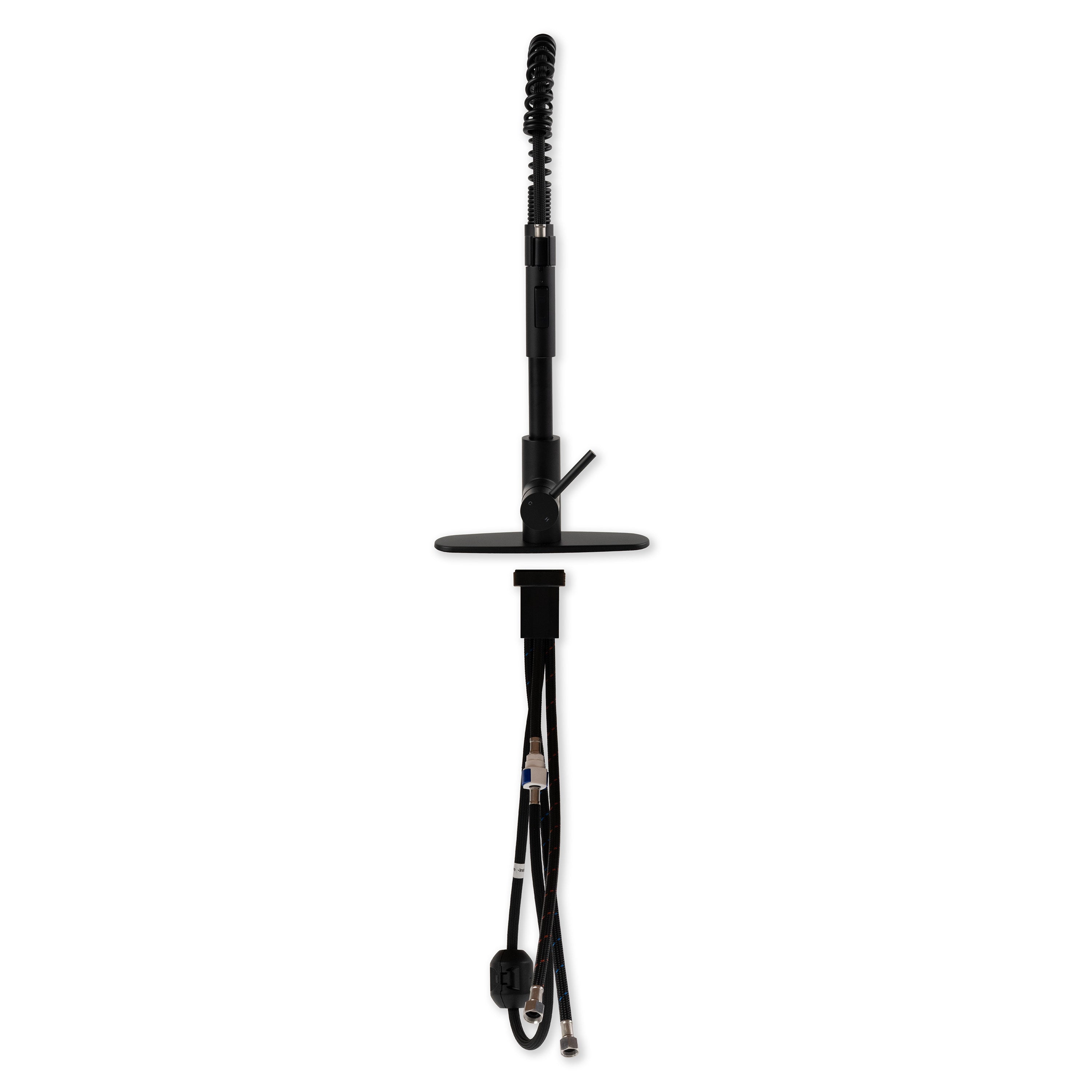 1-Handle Pull-Down Sprayer Faucet – 804 Matte Black