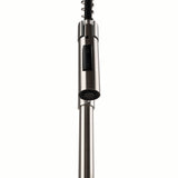 MSI 1-Handle Pull-Down Sprayer Kitchen Faucet with deckplate - 804 Nickel-Brushed Faucets