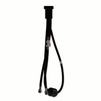 MSI 1-Handle Pull-Down Sprayer Kitchen Faucet with deckplate — surface detail in natural tonality