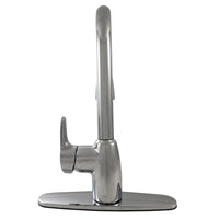 MSI 1 Handle Pull-Out Sprayer Kitchen Faucet — surface detail in natural tonality