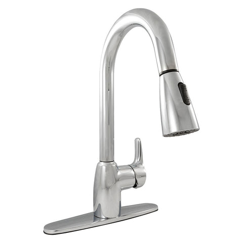 MSI 1 Handle Pull-Out Sprayer Kitchen Faucet - 802 Chrome Faucets