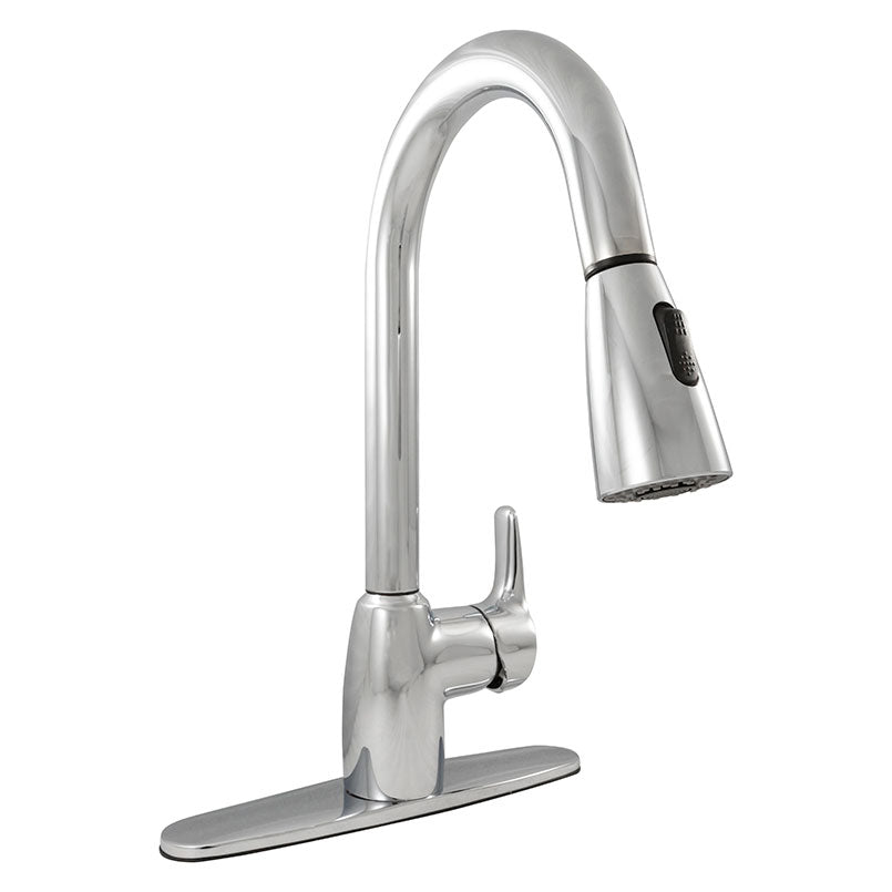 Contemporary Pull-Out Kitchen Faucet – 802 Chrome