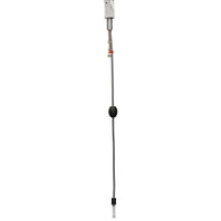 MSI 1-Handle Pull-Out Sprayer Kitchen Faucet — surface detail in natural tonality