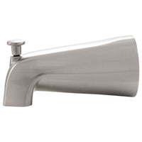 MSI 1 Handle Shower/Tub Faucet With Valve- 607 Brush Nickel Faucets — surface detail in natural tonality
