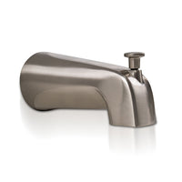 MSI 1 Handle Shower/Tub Faucet With Valve- 607 Brush Nickel Faucets — surface detail in natural tonality