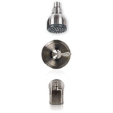 MSI 1 Handle Shower/Tub Faucet With Valve- 607 Brush Nickel Faucets