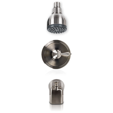 MSI 1 Handle Shower/Tub Faucet With Valve- 607 Brush Nickel Faucets