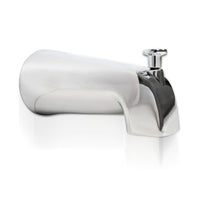 MSI 1 Handle Shower/Tub Faucet With Valve- 608 Chrome Faucets — surface detail in natural tonality