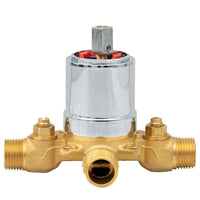 1 Handle 1 Spray Tub and Shower Faucet with Pressure Balance Valve Faucet