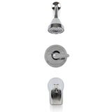 MSI 1 Handle Shower/Tub Faucet With Valve- 608 Chrome Faucets
