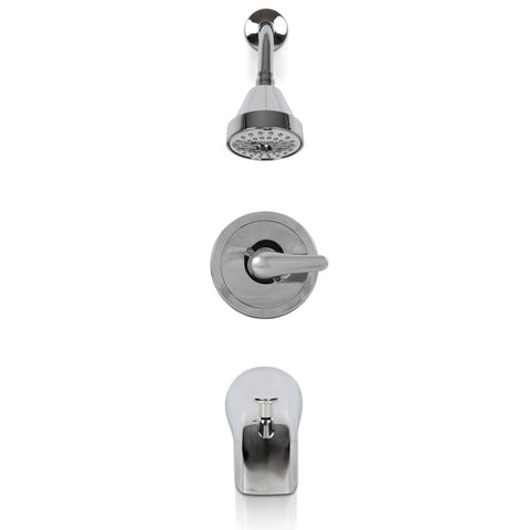 MSI 1 Handle Shower/Tub Faucet With Valve- 608 Chrome Faucets