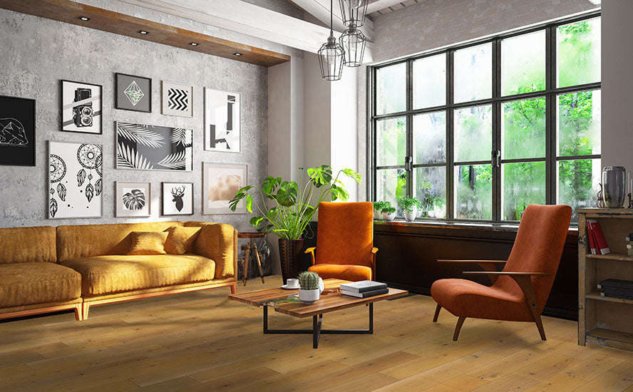 Holm engineered hardwood room scene