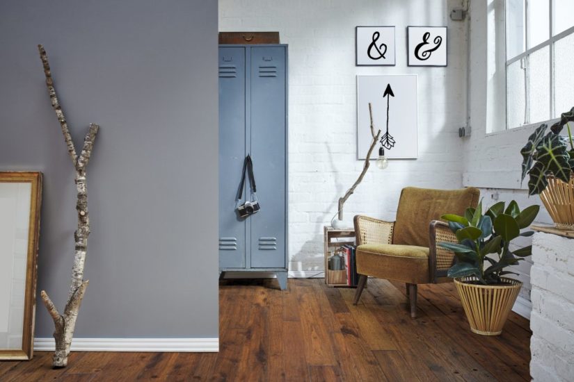 Hickory Catania engineered hardwood room scene